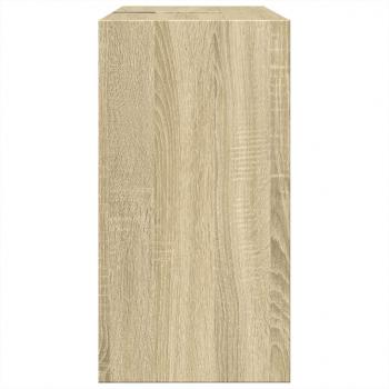 Waschbeckenunterschrank Sonoma-Eiche 63x29x55 cm Holzwerkstoff