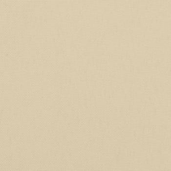 Palettenkissen Beige 50x50x12 cm Stoff