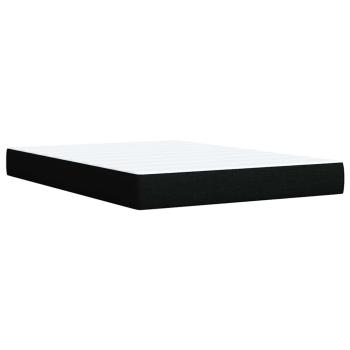 ARDEBO.de - Boxspringbett mit Matratze Schwarz 160x200 cm Stoff