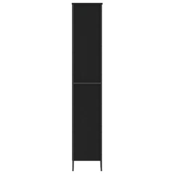 Bücherregal Schwarz 80x31x169 cm Holzwerkstoff