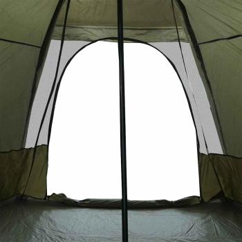 Tipi-Familienzelt 6 Personen Olivgrün Wasserdicht