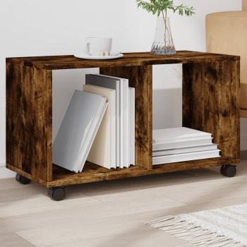 ARDEBO.de - Rollschrank Räuchereiche 72x33x42,5 cm Holzwerkstoff