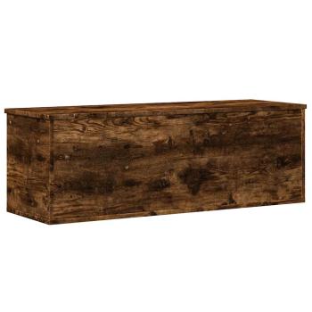 Truhe Räuchereiche 102x35x35 cm Holzwerkstoff