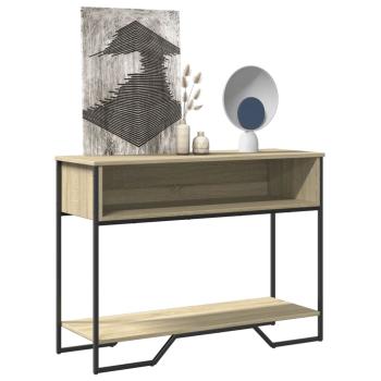 ARDEBO.de - Konsolentisch Sonoma-Eiche 100x35x74,5 cm Holzwerkstoff