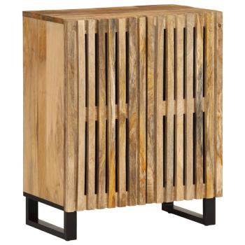 ARDEBO.de - Sideboard 60x34x75 cm Raues Massives Mangoholz