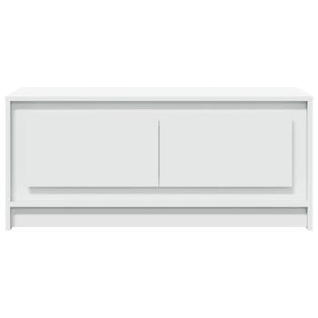 LED-Couchtisch Weiß Holzwerkstoff