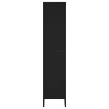Bücherregal Schwarz 80x31x137,5 cm Holzwerkstoff
