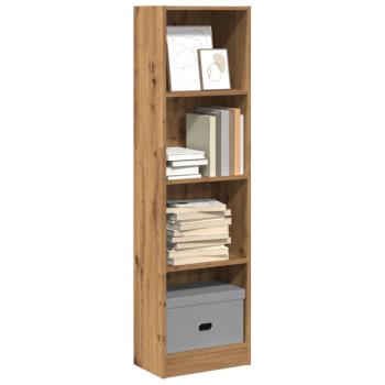 ARDEBO.de - Bücherregal Artisan-Eiche 40x24x143 cm Holzwerkstoff