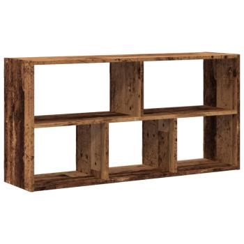 Wandregal Altholz-Optik 100x25x50 cm Holzwerkstoff