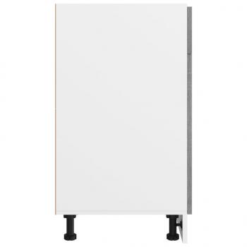Unterschrank mit Schublade Grau Sonoma 40x46x81,5 cm