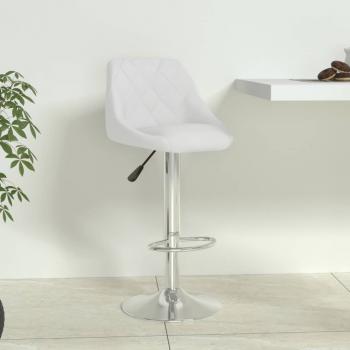 ARDEBO.de - Barhocker Weiß Kunstleder
