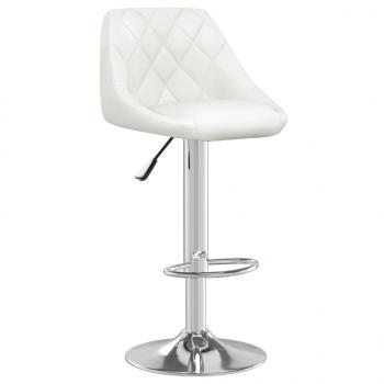 Barhocker Weiß Kunstleder