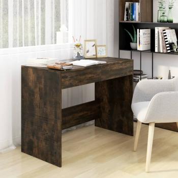 ARDEBO.de - Schreibtisch Räuchereiche 101x50x76,5 cm Holzwerkstoff