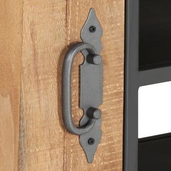 ARDEBO.de - TV-Schrank 110x30x49 cm Altholz Massiv