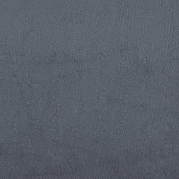 Tagesbett Ausziehbar mit Schubladen Dunkelgrau 80x200 cm Samt