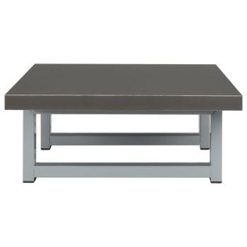 2-tlg. Badmöbel-Set Keramik Grau