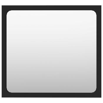 Badmöbel-Set Schwarz Holzwerkstoff