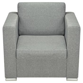 Sessel Hellgrau Stoff