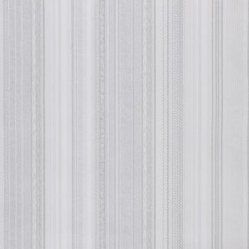 Vliestapete 3D Streifenmuster Grau 10x0,53 m