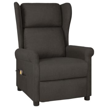 ARDEBO.de - Massagesessel Taupe Stoff