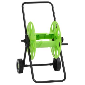 ARDEBO.de - Schlauchwagen für 60 m 1/2" Schlauch Stahl Grün