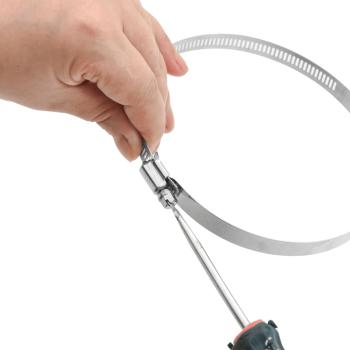 Schlauchschellen 6 Stk. 91-220 mm Edelstahl 304