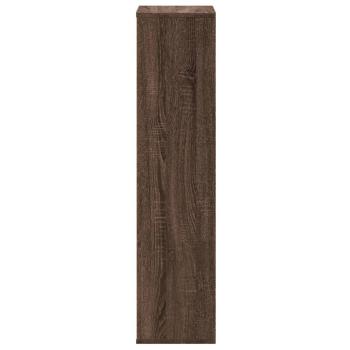 Bücherregal Braun Eichen-Optik 50x25x105 cm Holzwerkstoff