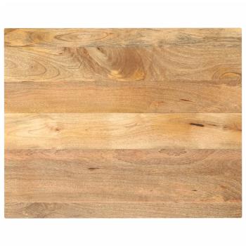 ARDEBO.de - Tischplatte 90x80x3,8 cm Rechteckig Massivholz Mango