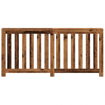 Heizkörperverkleidung Altholz-Optik 175x20x82 cm Holzwerkstoff