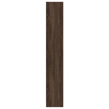 Bücherregal Braun Eichen-Optik 57x28,5x174 cm Holzwerkstoff