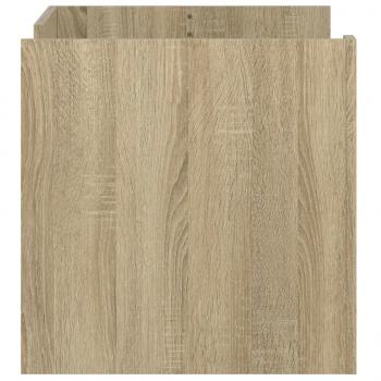 Couchtisch Sonoma-Eiche 80x50x50 cm Holzwerkstoff