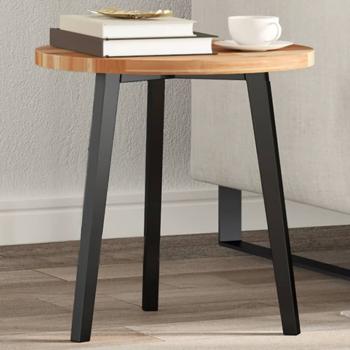 ARDEBO.de - Tischplatte Rund Ø40x2 cm Massivholz Akazie