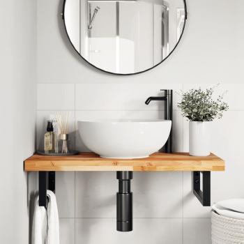 ARDEBO.de - Tischplatte 100x40x4 cm Rechteckig Massivholz Akazie