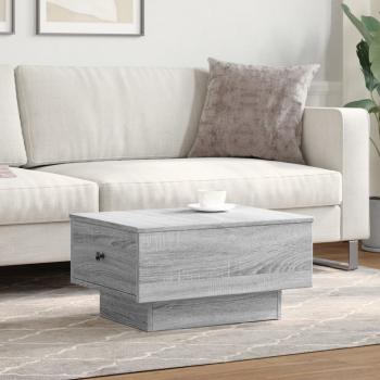 Couchtisch Grau Sonoma 60x45x31 cm Holzwerkstoff