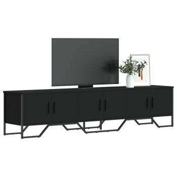 ARDEBO.de - TV-Schrank Schwarz 180x34x41 cm Holzwerkstoff