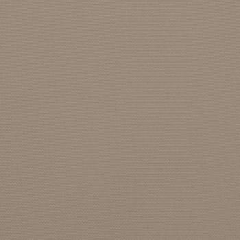 Palettenkissen 2-tlg. Taupe Stoff