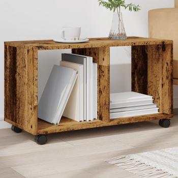 ARDEBO.de - Rollschrank Altholz-Optik 72x33x42,5 cm Holzwerkstoff