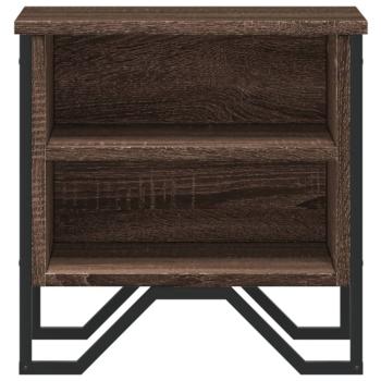Nachttisch Braun Eichen-Optik 40x30x40 cm Holzwerkstoff