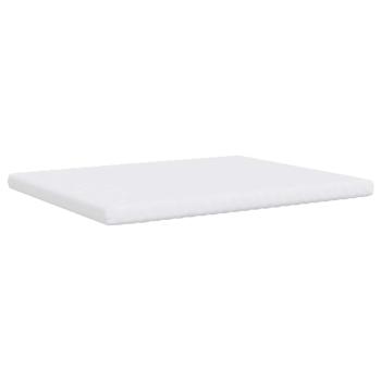 Schaumstoffmatratze Weiß 200x210 cm 7-Zonen Härtegrad 20 ILD