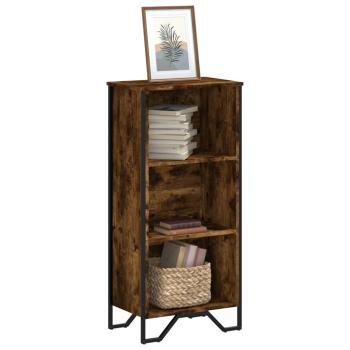 ARDEBO.de - Bücherregal Räuchereiche 50x31x106 cm Holzwerkstoff