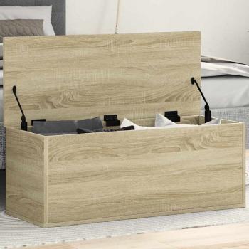 ARDEBO.de - Truhe Sonoma-Eiche 90x35x35 cm Holzwerkstoff