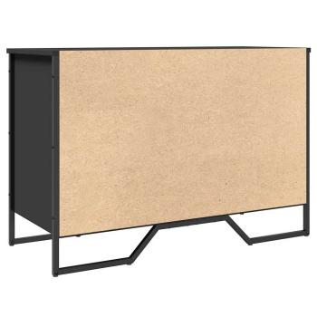 Schuhregal Schwarz 90x38x61,5 cm Holzwerkstoff