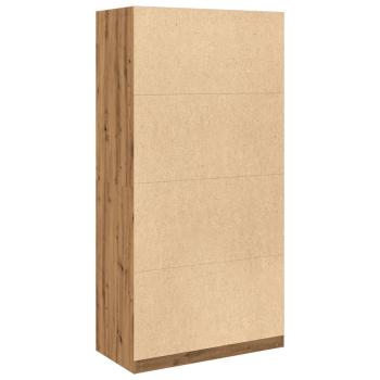 ARDEBO.de - Kleiderschrank Artisan-Eiche 100x50x200 cm Holzwerkstoff