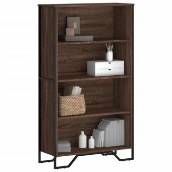 ARDEBO.de - Bücherregal Braun Eichen-Optik 80x31x137,5 cm Holzwerkstoff
