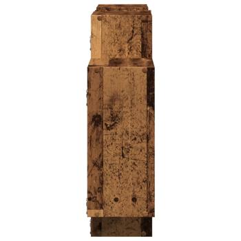 Wandregal Altholz-Optik 159x18x65 cm Holzwerkstoff