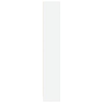 Bücherregal Weiß 80x24x143 cm Holzwerkstoff