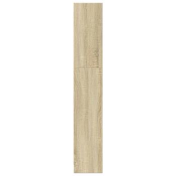 Bücherregal Sonoma-Eiche 80x24x143 cm Holzwerkstoff