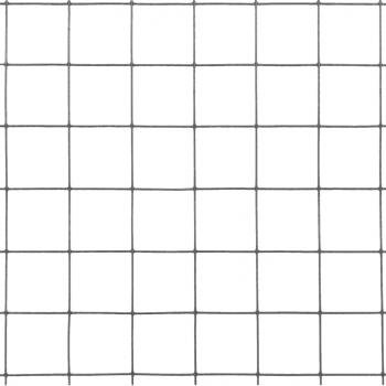 Drahtzaun Stahl mit PVC-Beschichtung 25x0,5 m Grau