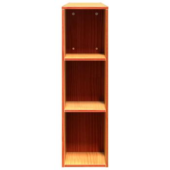 Kopfteil mit Stauraum Wachsbraun 135 cm Massivholz Kiefer