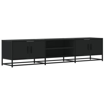 TV-Schrank Schwarz 180x35x41 cm Holzwerkstoff